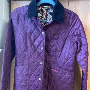 Barbour Country Cottage Purple Jacket